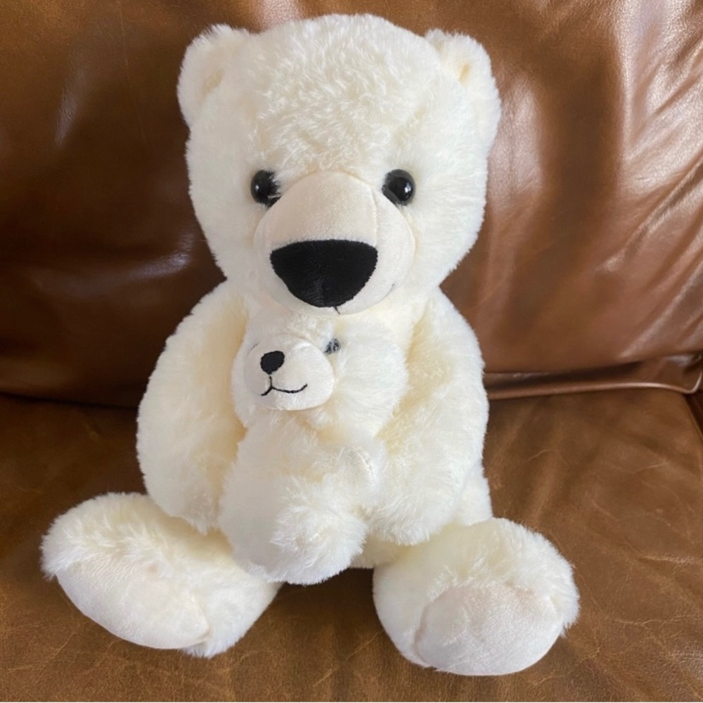 Mommy and Me Snow White Teddy Bears Plush
Toy 12"